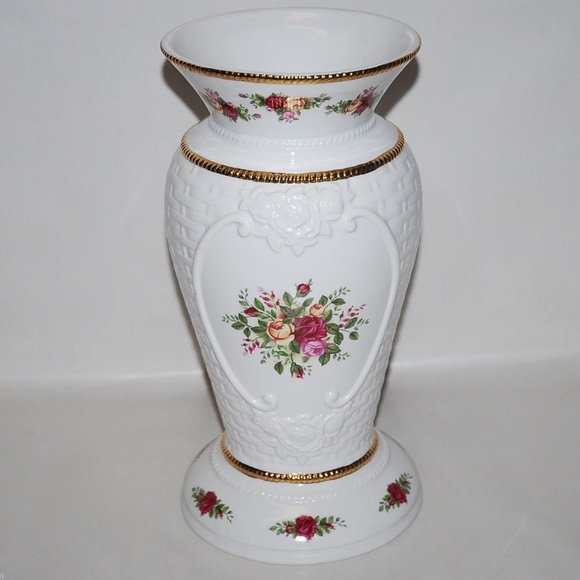 ROYAL ALBERT Other - ROYAL ALBERT OLD COUNTRY ROSE 14" X-LARGE VASE NEW